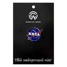 Металевий значок (пін) NASA: Logo, (13965)