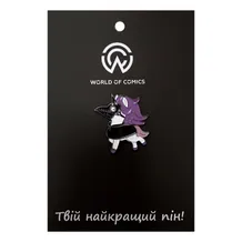 Металевий значок (пін) Plague Doctor Unicorn, (13967)