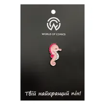 Металевий значок (пін) Seahorse, (13992)