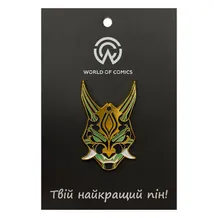 Металевий значок (пін) Genshin Impact: Xiao: Mask, (14039)