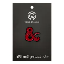 Металевий значок (пін) Dungeons & Dragons: Logo, (14044)