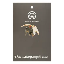 Металевий значок (пін) Good Omens: Aziraphale and Crowley, (14063)