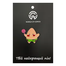 Металлический значок (пин) SpongeBob SquarePants: Cute Patrick, (14067)