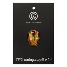 Металевий значок (пін) Marvel: Iron Man: Helmet, (14072)