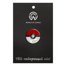 Металевий значок (пін) Pokemon: Pokeball, (14080)