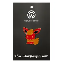 Металевий значок (пін) Pokemon: Flareon, (14087)