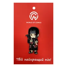 Металлический значок (пин) Naruto: Itachi Uchiha, (14096)