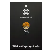 Металлический значок (пин) Bleach: Ichigo Kurosaki (Chibi), (14112)