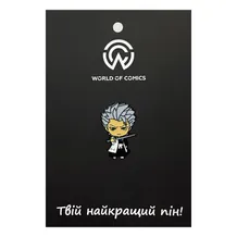 Металлический значок (пин) Bleach: Toshiro Hitsugaya (Chibi), (14114)