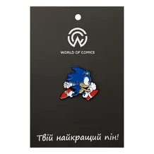 Металевий значок (пін) Sonic: The Hedgehog: Sonic, (14127)