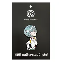 Металевий значок (пін) Evangelion: Rei Ayanami, (14131)
