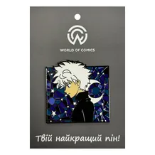 Металлический значок (пин) Hunter x Hunter: Killua Zoldyck on Night Sky, (14206)