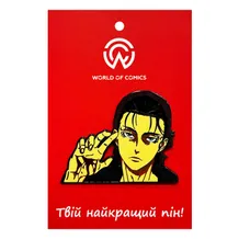 Металлический значок (пин) Attack on Titan: Eren Yeager, (14208)
