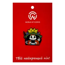 Металлический значок (пин) One Piece: Brook Wizard in Crown, (14242)