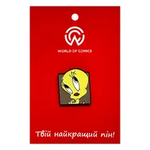 Металлический значок (пин) Looney Tunes: Tweety, (14268)