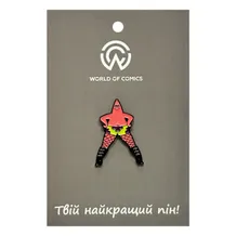 Металлический значок (пин) SpongeBob SquarePants: Patrick Star in High Heels, (14284)