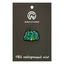 Металевий значок (пін) Wizarding World: Harry Potter: Slytherin Snake, (14290)
