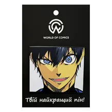 Металлический значок (пин) Blue Lock: Yoichi Isagi, (14311)
