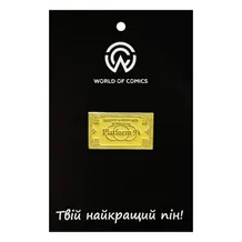 Металлический значок (пин) Wizarding World: Harry Potter: Platform 9 3/4 Ticket, (14348)