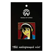 Металлический значок (пин) Spy x Family: Yor Forger: «‎Yor», (14388)