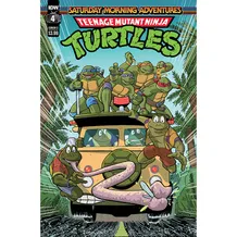 Комикс Teenage Mutant Ninja Turtles. Saturday Morning Adventures. Swapping Pads. Part 1. Volume 2. #4 (Hymel's Cover), (150431)