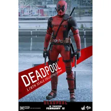 Колекційна фігура Hot Toys: Movie Masterpiece: Marvel: Deadpool: Deadpool, (178585)