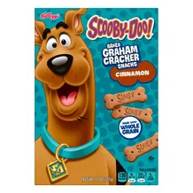 Печиво Kellogg's: Scooby-Doo: Baked Graham Cracker Snacks: Cinnamon, (182016)