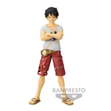 Коллекционная фигурка Banpresto: DXF: One Piece: Red: The Grandline Men: Monkey D. Luffy, (190649)