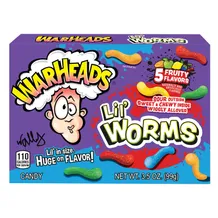 Конфеты Warheads: Sour Lilʼ Worms, (210420)