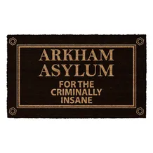 Входной коврик SD Toys: DC: «Arkham Asylum: For the Criminally Insane», (233418)