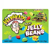 Цукерки Warheads: Sour Jelly Beans, (235010)