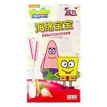 Печиво Junyi: SpongeBob SquarePants: SpongeBob and Patrick: White Strawberry, (30008)