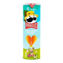 Чипсы Pringles: Cucumber and Sea Salt, (302970)