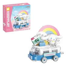 Конструктор Qman: Keeppley: Sanrio: Leisurely Journey: Cinnamoroll, (333337)
