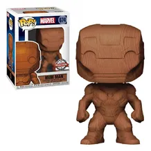 Фігурка Funko POP!: Marvel: Iron Man (Special Edition) (Wood Deco), (36579)