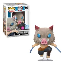 Фигурка Funko POP!: Animation: Demon Slayer: Inosuke Hashibira (Flocked) (Special Edition), (40621)