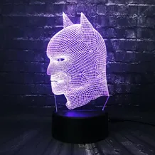 Акриловый светильник DC: Batman: Mask, (40930)
