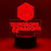 Акриловий світильник Dungeons & Dragons: Logo, (40968)