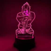 Акриловий світильник Naruto: Sasuke Uchiha w/ Cursed Seal of Heaven, (41470)