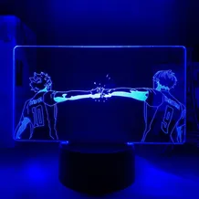 Акриловий світильник Haikyuu!!: Tobio Kageyama and Shoyo Hinata, (41715)