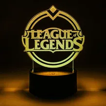 Акриловий світильник League of Legends: Logo, (41900)