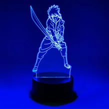 Акриловий світильник Naruto: Sasuke Uchiha w/ Sword of Kusanagi, (44473)