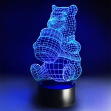 Акриловий світильник Disney: Winnie the Pooh: Pooh (Licking the Honey), (44580)