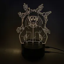 Акриловий світильник Naruto: Naruto w/ Eight Trigrams Seal, (44613)
