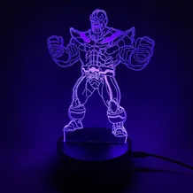 Акриловий світильник Marvel: Thanos, (44676)