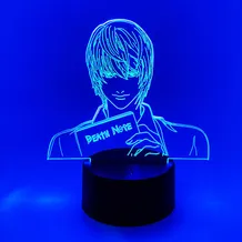 Акриловый светильник Death Note: Yagami Light, (44707)