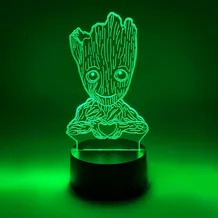 Акриловий світильник Marvel: Groot, (44711)