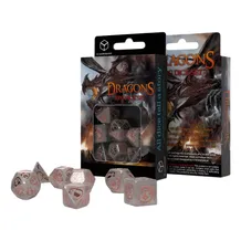 Набор кубиков Q-Workshop: Dungeons & Dragons: Dragons (Quartz), (496624)