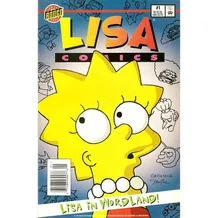 Комик The Simpsons. Lisa Comics. Lisa in Wordland! Volume 1. #1, (498002)