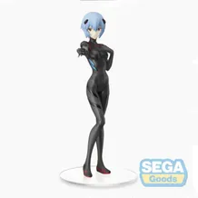 Колекційна фігурка Sega: Evangelion: 3.0+1.0: Thrice Upon a Time: Rei Ayanami (Tentative Name) (Black), (501251)